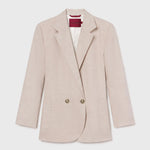Wallace Blazer - Natural Linen - Heidi Merrick