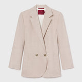 Wallace Blazer - Natural Linen - Heidi Merrick
