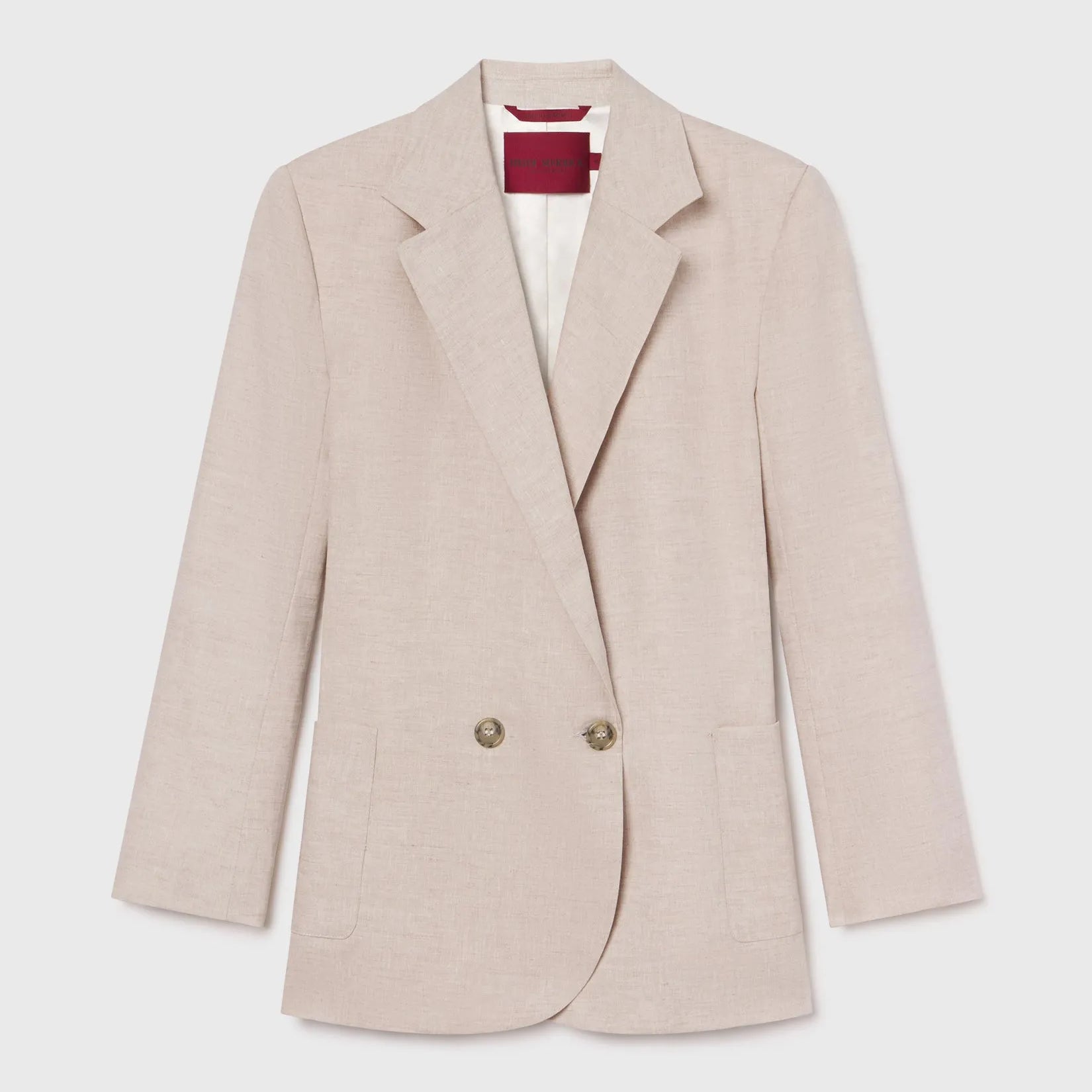 Wallace Blazer - Natural Linen - Heidi Merrick