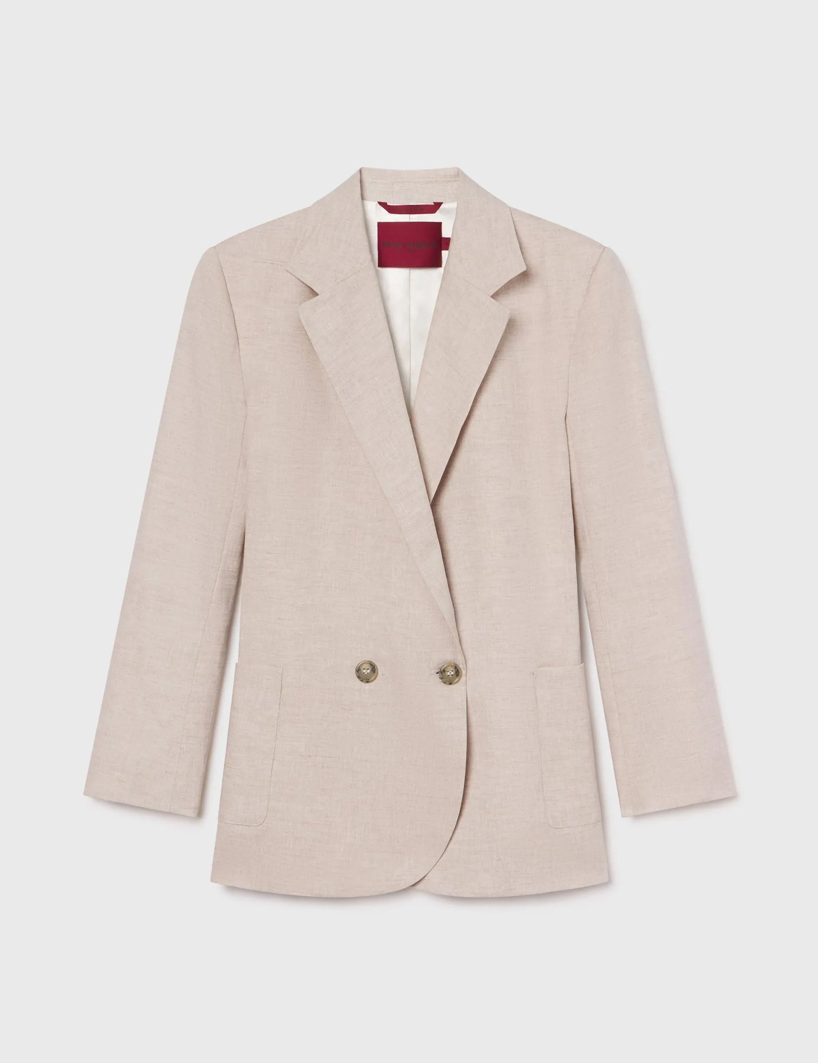 Wallace Blazer - Natural Linen - Heidi Merrick