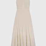 Windsor Gown - Ivory Silk Noil - Heidi Merrick