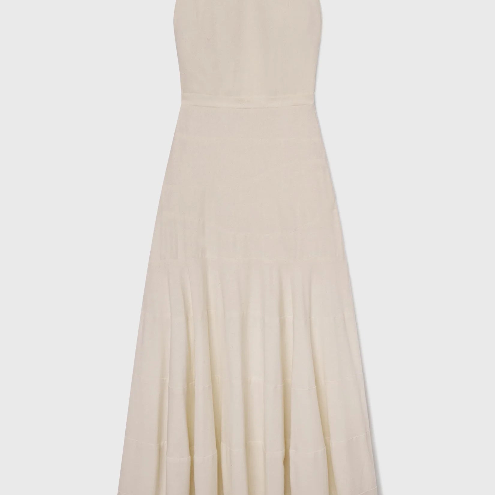 Windsor Gown - Ivory Silk Noil - Heidi Merrick
