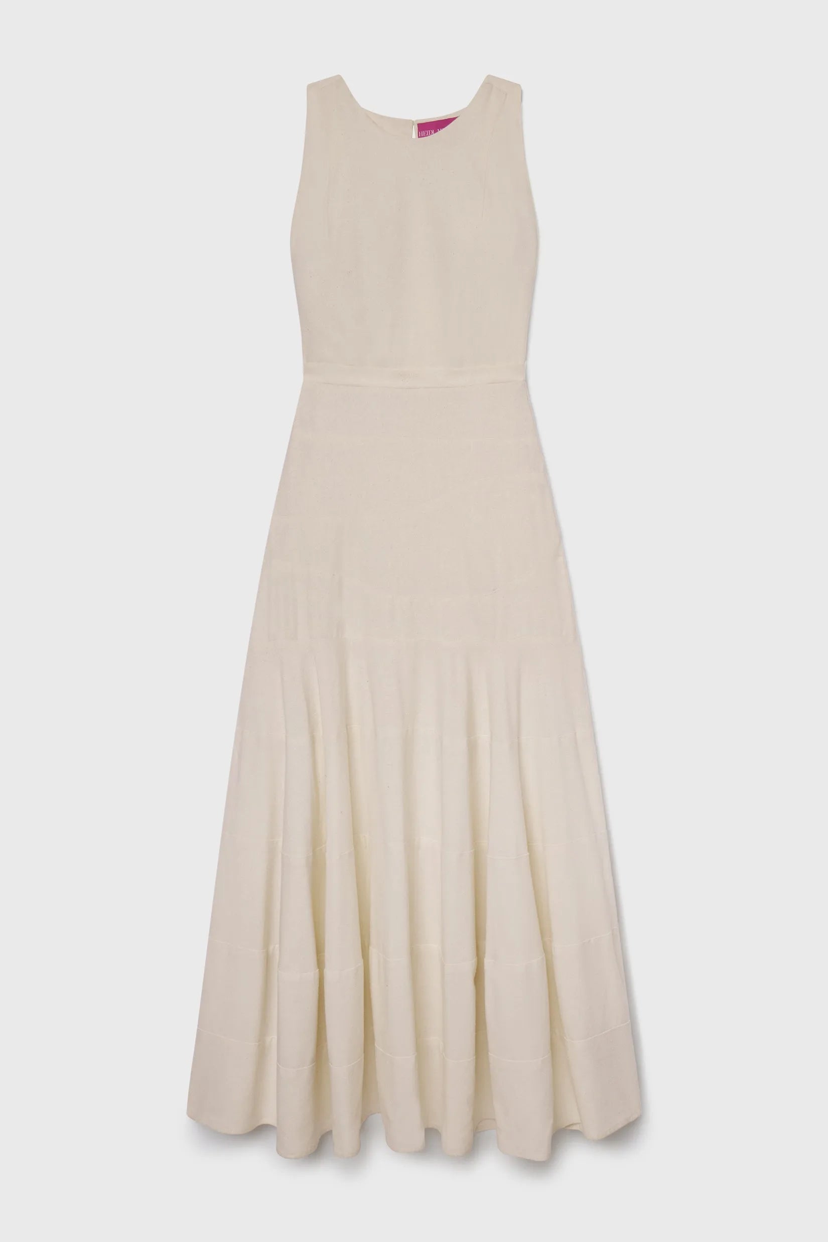 Windsor Gown - Ivory Silk Noil - Heidi Merrick