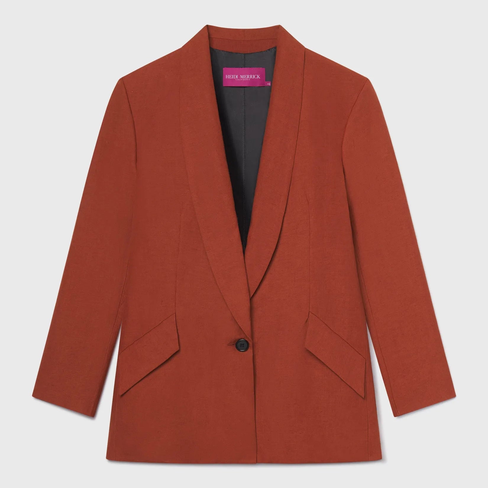 Zelda Blazer - Sienna Silk & Hemp - Heidi Merrick