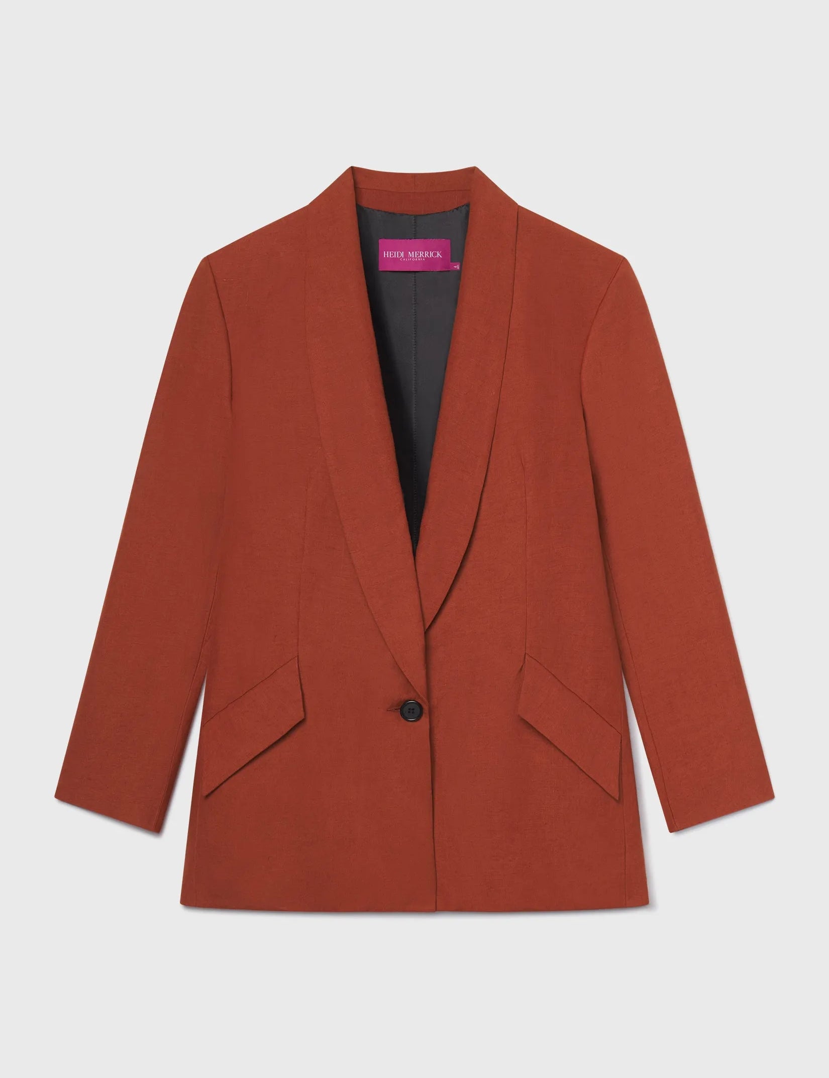 Zelda Blazer - Sienna Silk & Hemp - Heidi Merrick