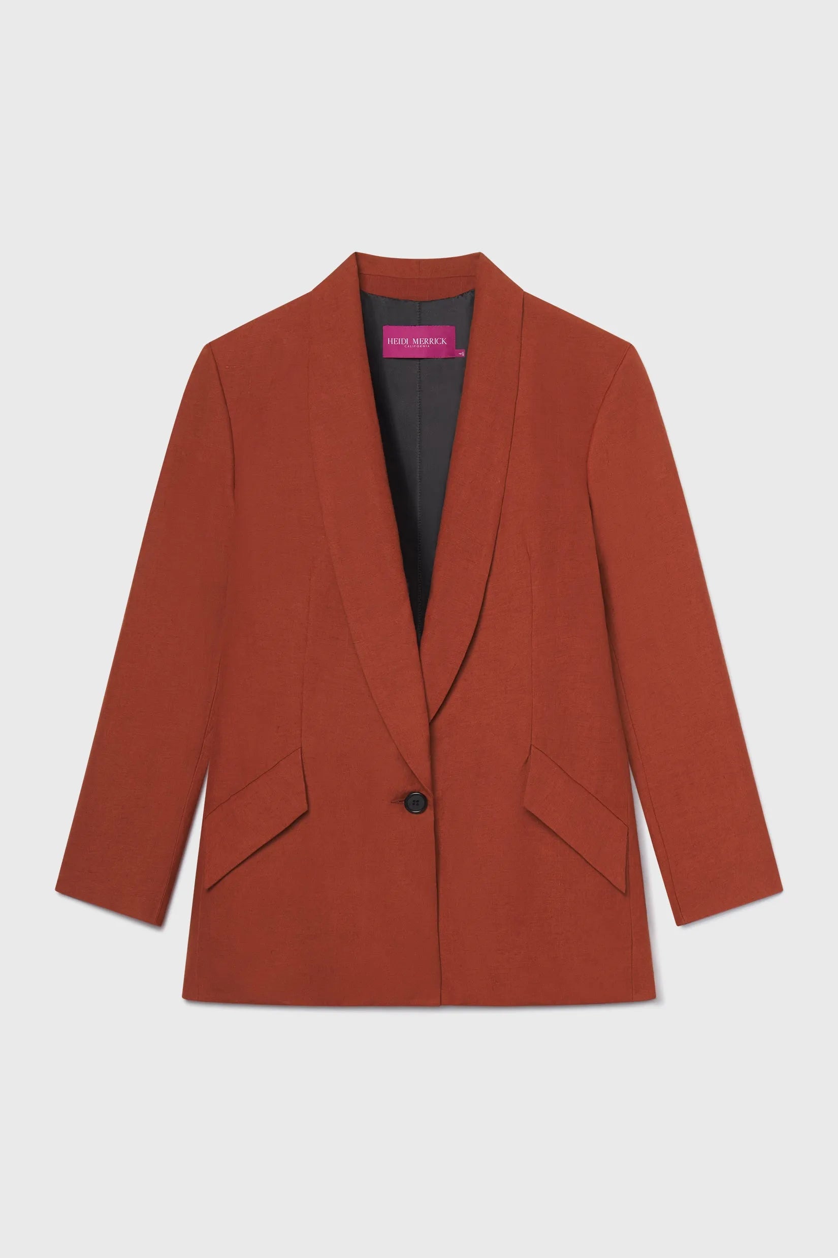 Zelda Blazer - Sienna Silk & Hemp - Heidi Merrick