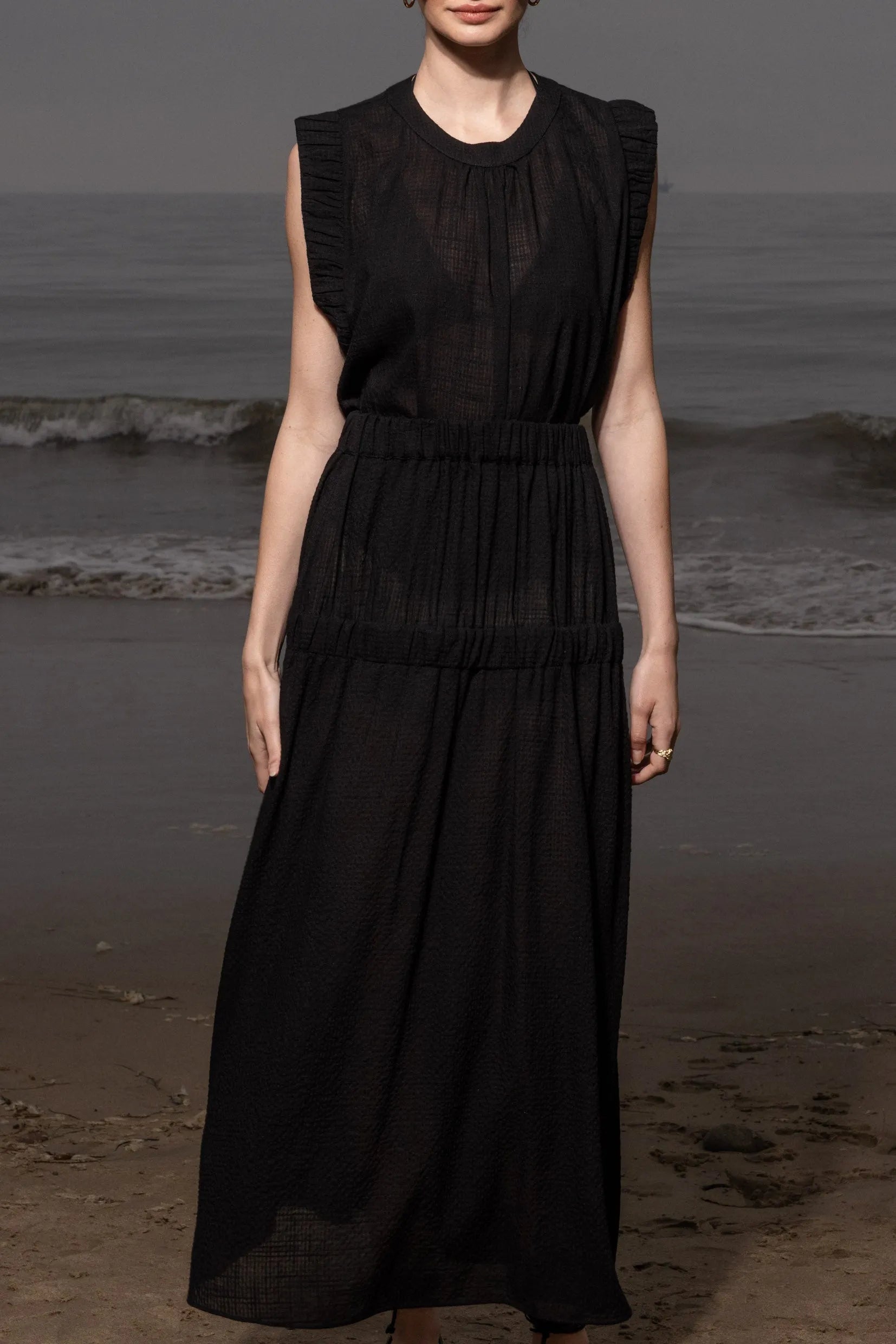 Enzo Skirt - Jacquard Gingham - Heidi Merrick