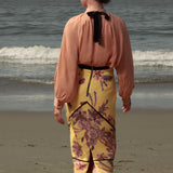 Verse Top - Sunrise Tissue Linen - Heidi Merrick