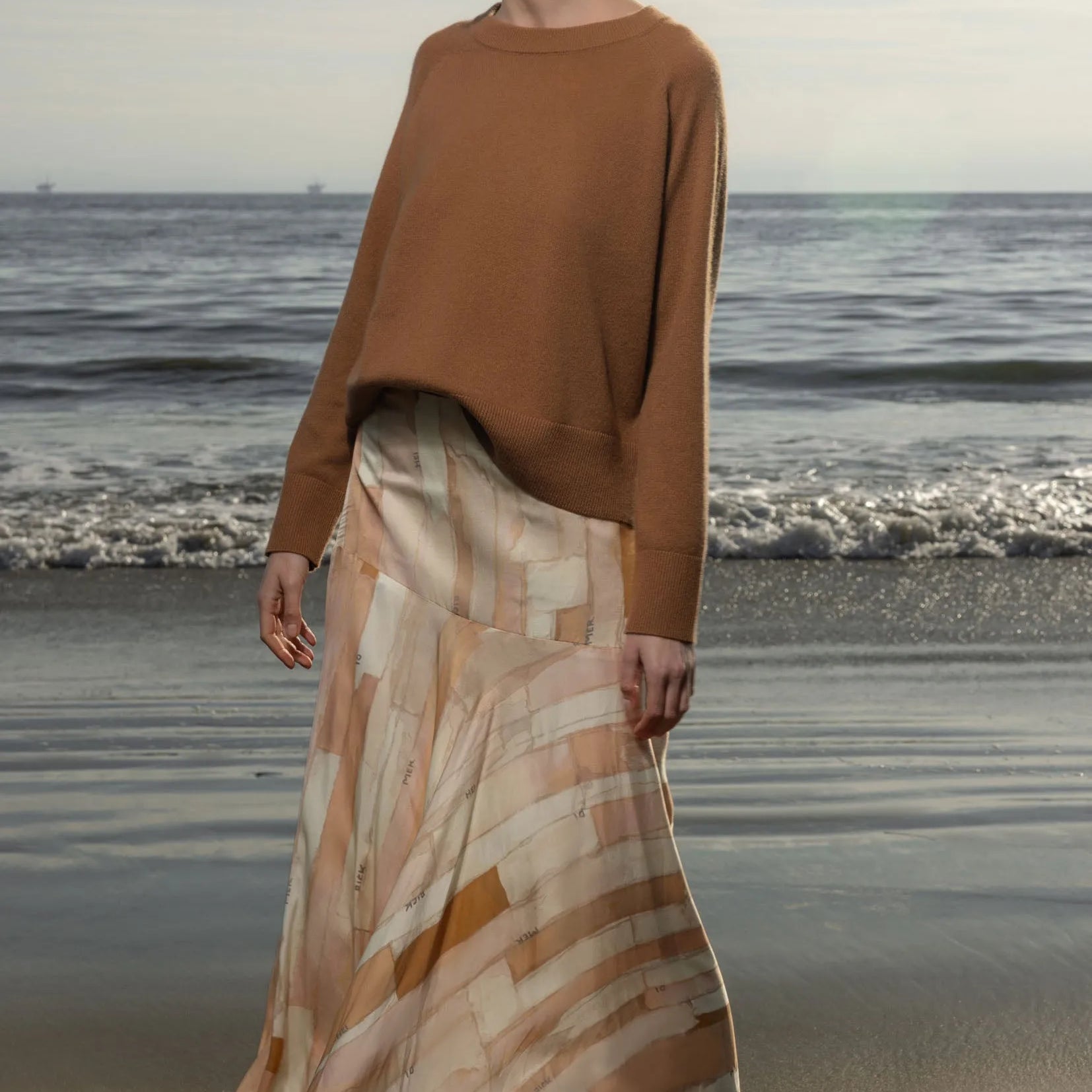 Daily Sweater - Chestnut - Heidi Merrick