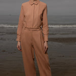 Baptise Pant - Blush Silk Noil - Heidi Merrick