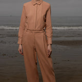 Baptise Pant - Blush Silk Noil - Heidi Merrick