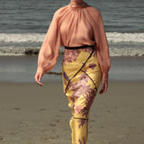 Verse Top - Sunrise Tissue Linen - Heidi Merrick
