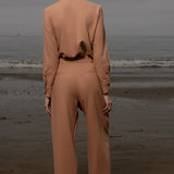 Baptise Pant - Blush Silk Noil - Heidi Merrick