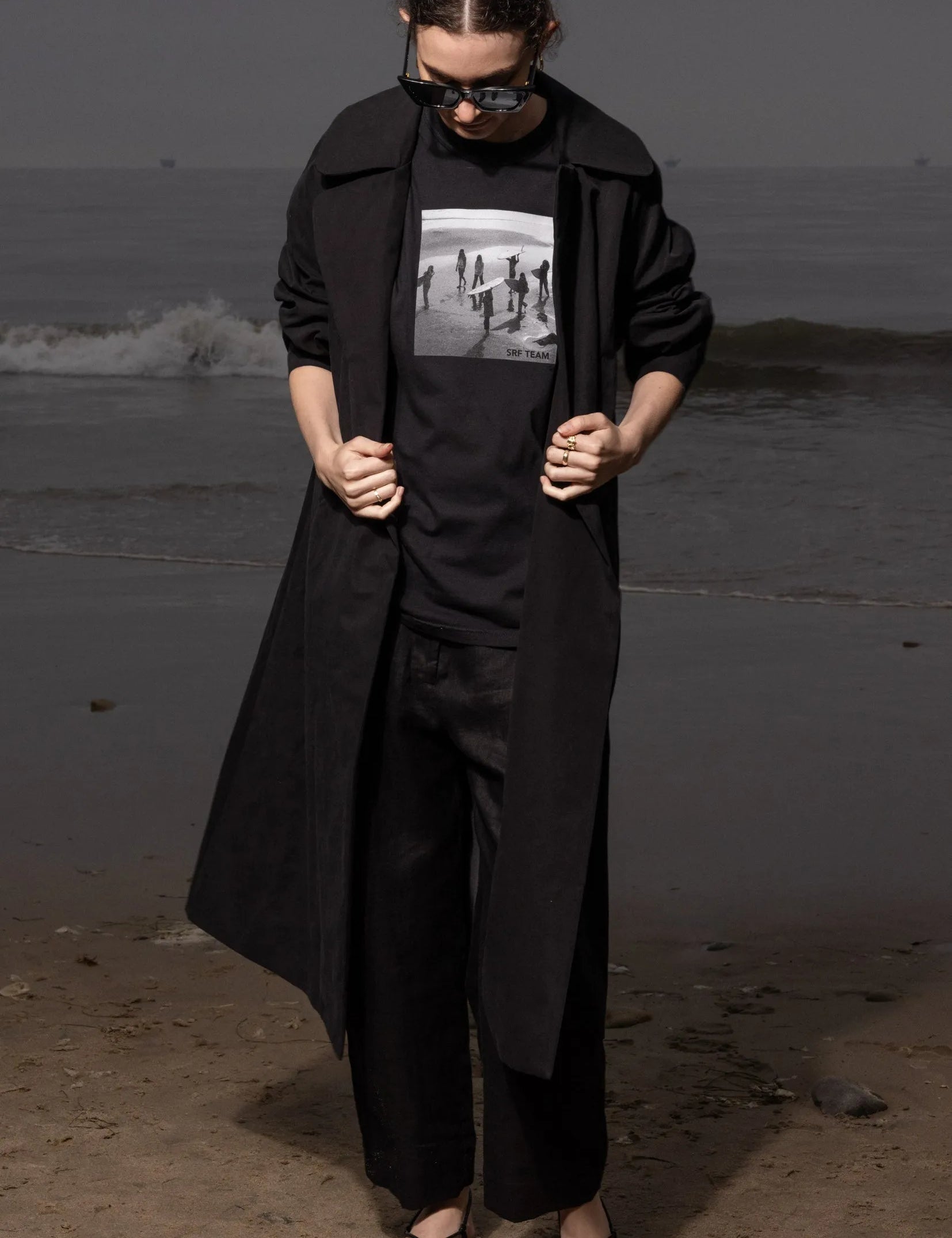 SRF Team Graphic Tee - Black - Heidi Merrick
