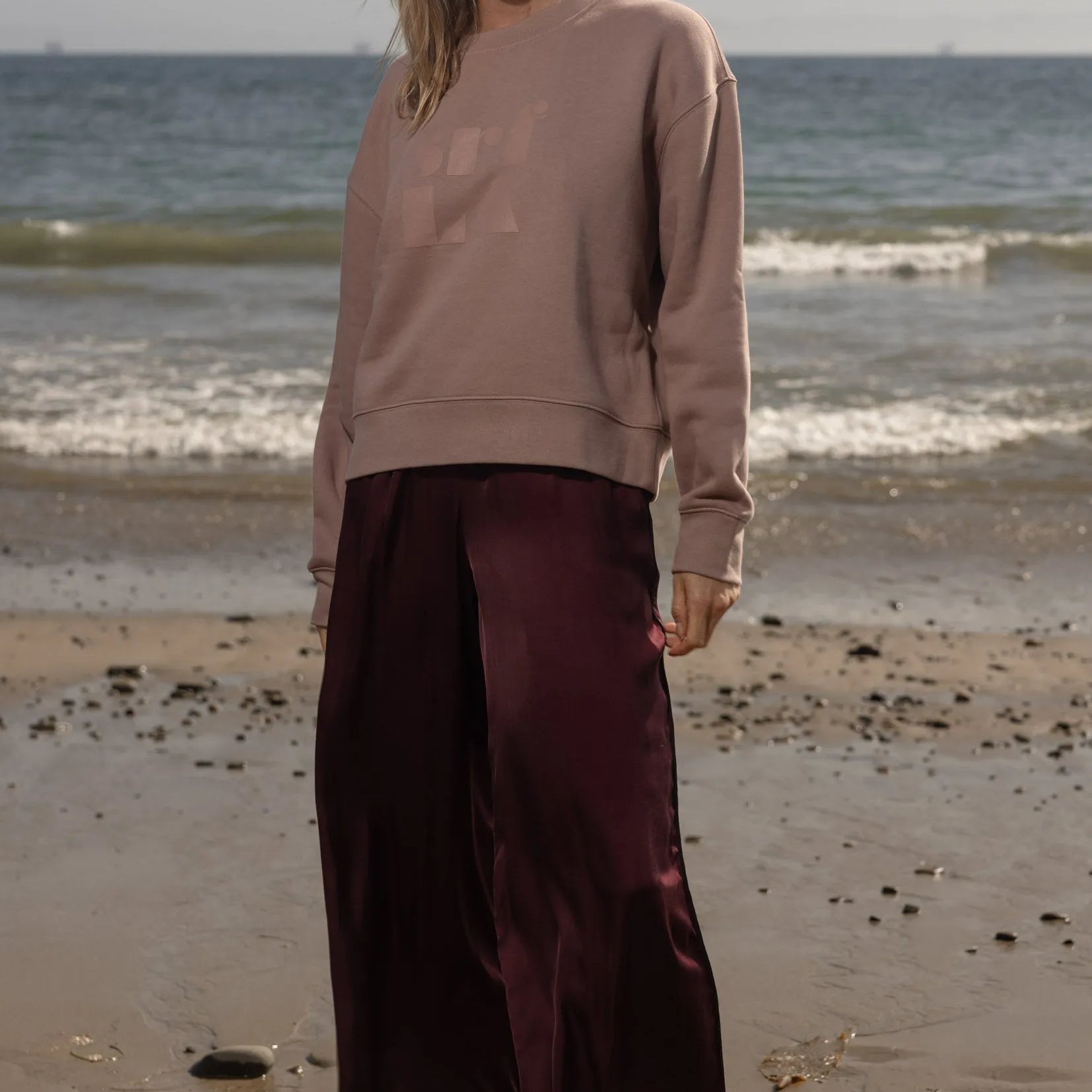 70's SRF LA Classic Crewneck - Rose - Heidi Merrick