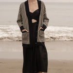 Calvi Dress - Black Linen - Heidi Merrick
