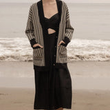 Calvi Dress - Black Linen - Heidi Merrick