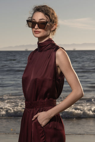 Margo Top - Burgundy