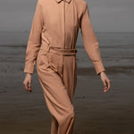Baptise Pant - Blush Silk Noil - Heidi Merrick