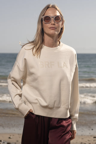 SRF LA Heavy Crewneck - Ivory