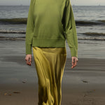 Kite Skirt - Chartreuse - Heidi Merrick