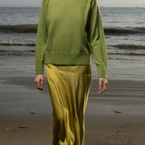 Kite Skirt - Chartreuse - Heidi Merrick