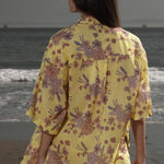 Aloha Shirt - Yellow Batik - Heidi Merrick
