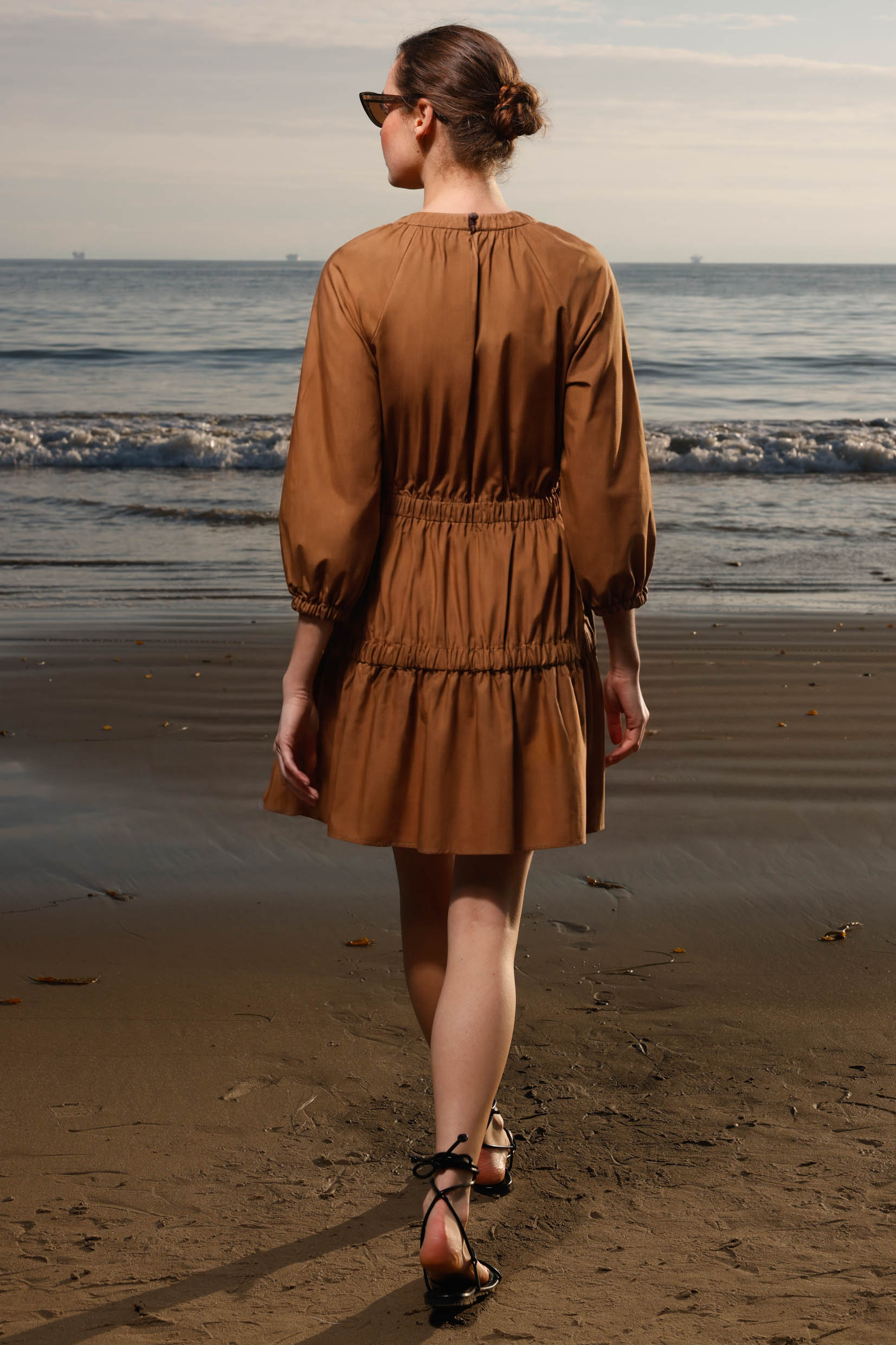 Brooke Dress - Safari - Heidi Merrick