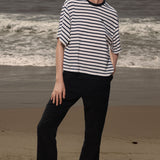 SRF LA Sailor Tee - White & Blue Stripes