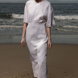 Fauna Dress - Ivory Linen - Heidi Merrick