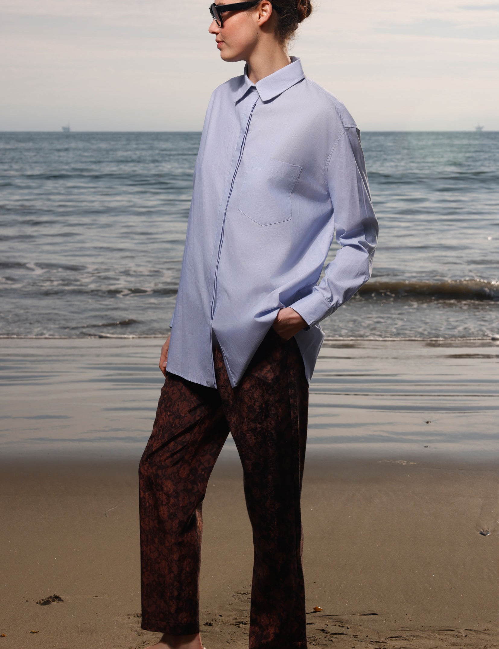 JJ Shirt - Stripe Cotton - Heidi Merrick