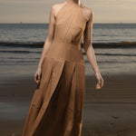 Nysa Dress - Ticking Stripe - Heidi Merrick