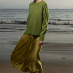 Kite Skirt - Chartreuse - Heidi Merrick