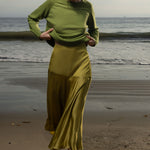 Kite Skirt - Chartreuse - Heidi Merrick