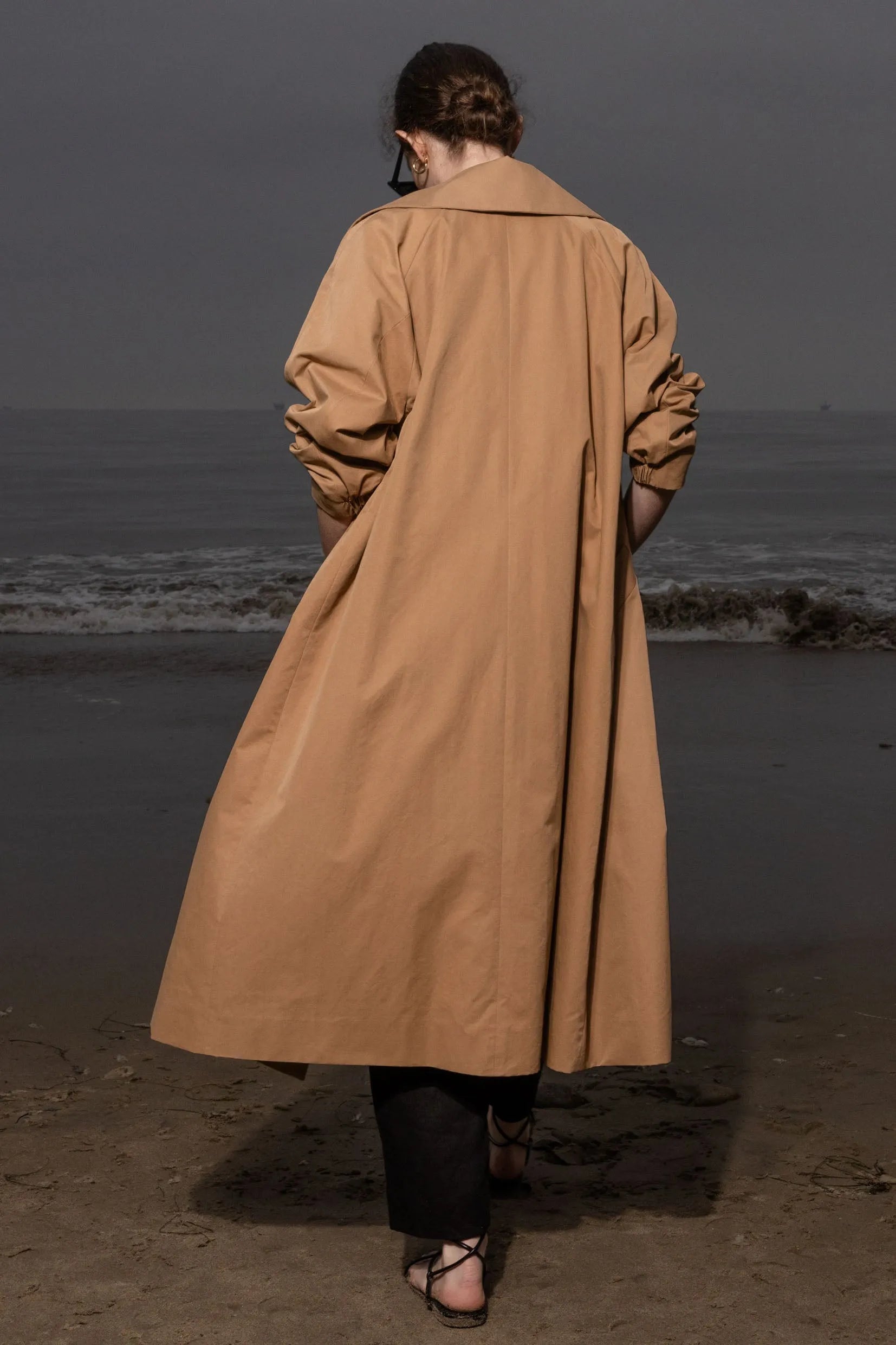 Marais Coat - Caramel Trench - Heidi Merrick