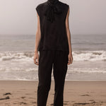 margo top and kaolin trouser black