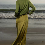 Kite Skirt - Chartreuse - Heidi Merrick