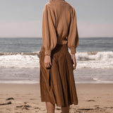 DUCHESS SWEATER - SAND - Heidi Merrick