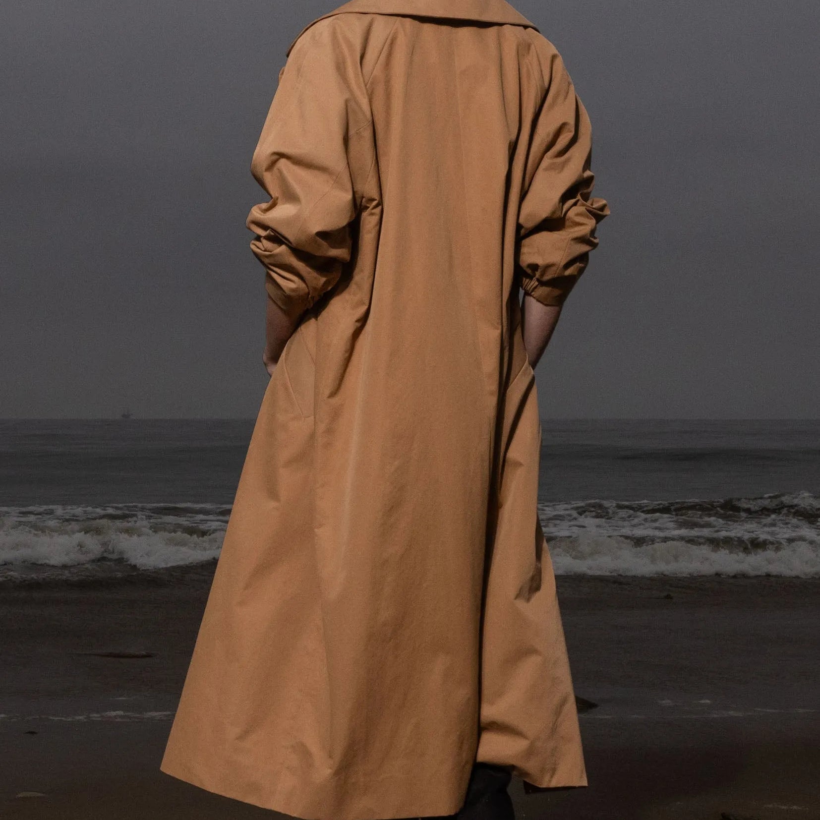 Marais Coat - Caramel Trench - Heidi Merrick
