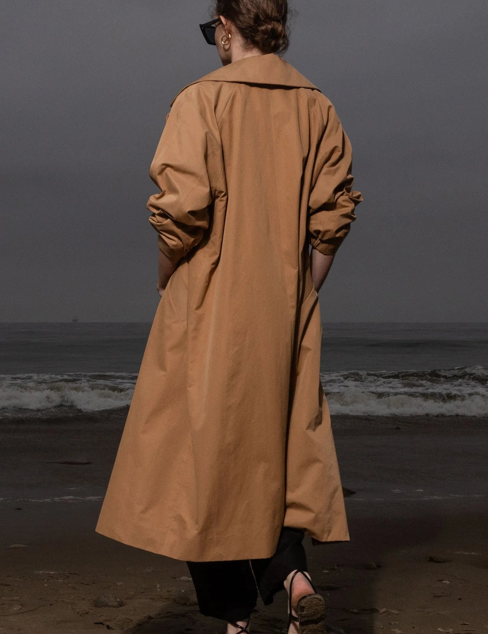 Marais Coat - Caramel Trench - Heidi Merrick