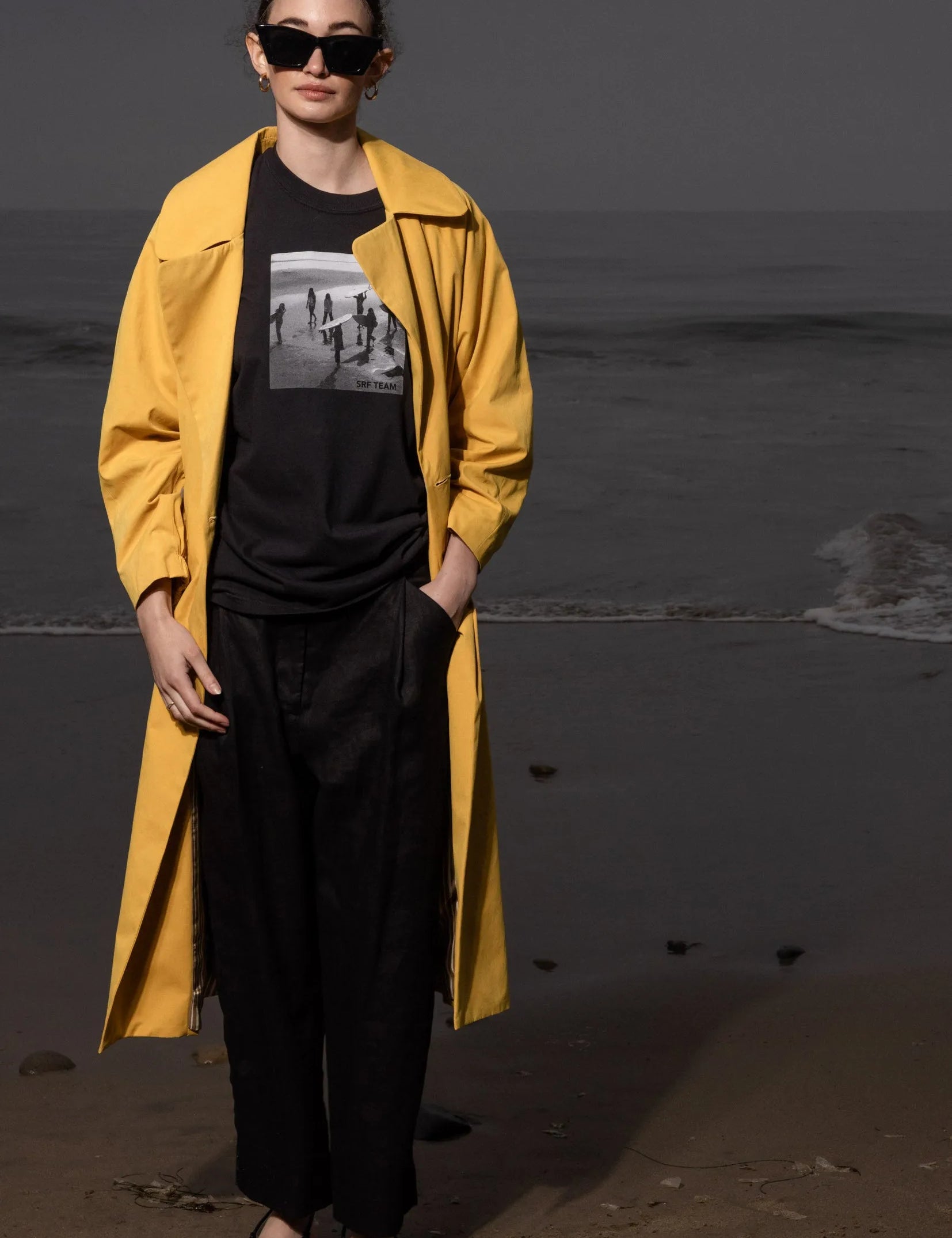 Marais Coat - Jaune Trench - Heidi Merrick
