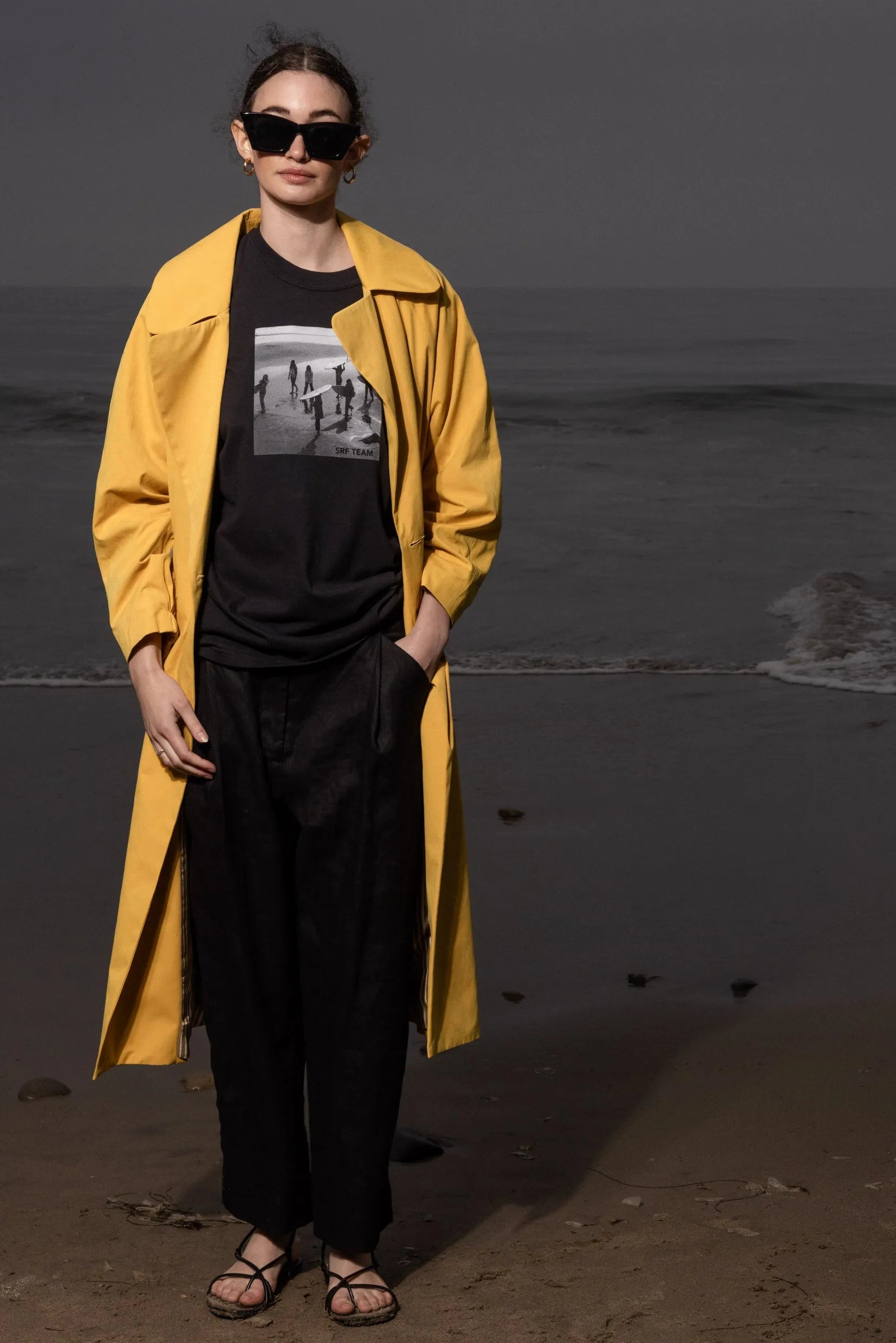 Marais Coat - Jaune Trench - Heidi Merrick