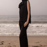 margo top and kaolin trouser black