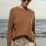 Daily Sweater - Chestnut - Heidi Merrick