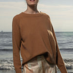 Daily Sweater - Chestnut - Heidi Merrick