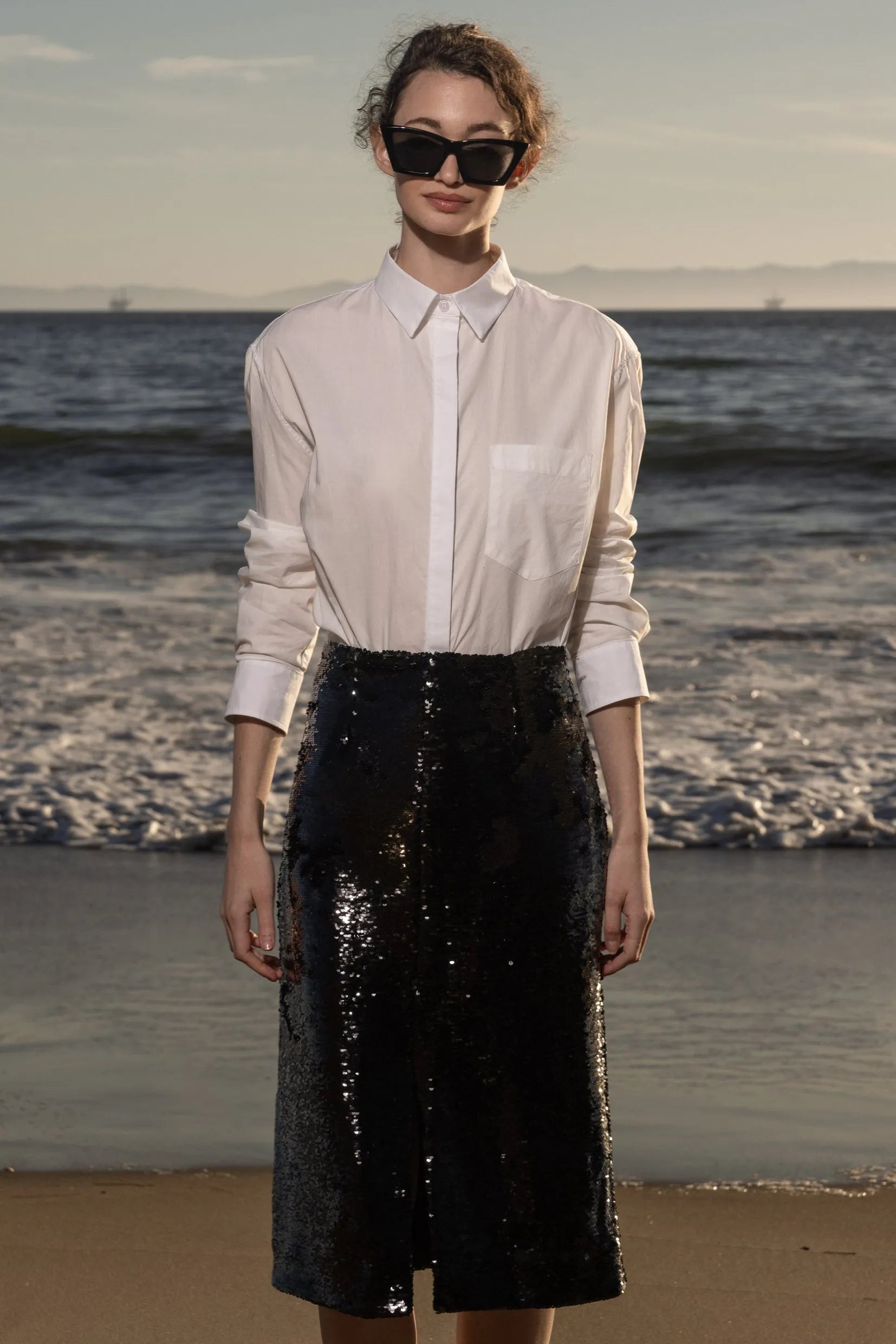 Ember Skirt - Onyx - Heidi Merrick