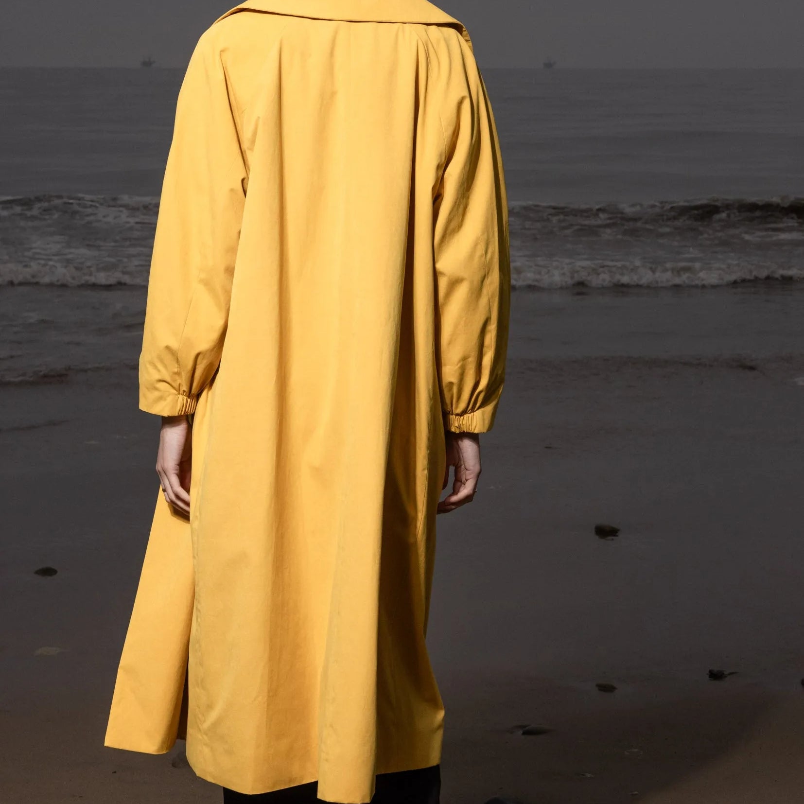 Marais Coat - Jaune Trench - Heidi Merrick