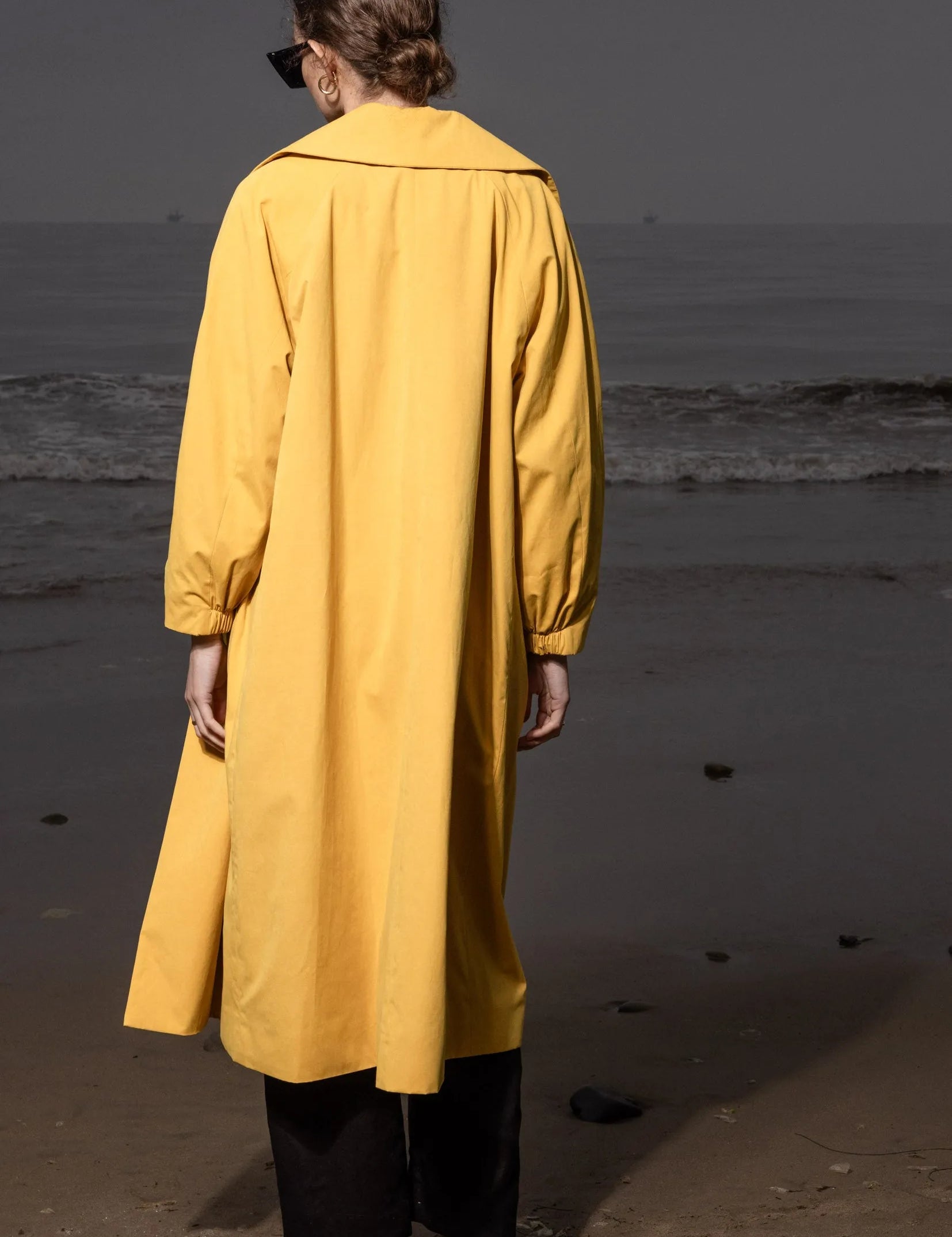Marais Coat - Jaune Trench - Heidi Merrick