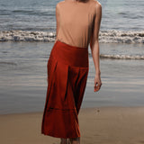 Contessa Skirt - Sienna Silk & Hemp - Heidi Merrick