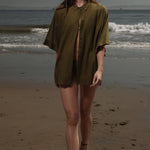 Aloha Shirt - Frog - Heidi Merrick
